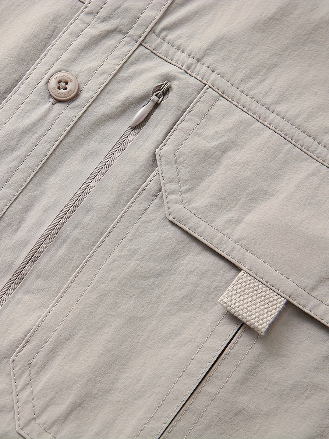 Solidny Multi-Pocket Cargo koszula