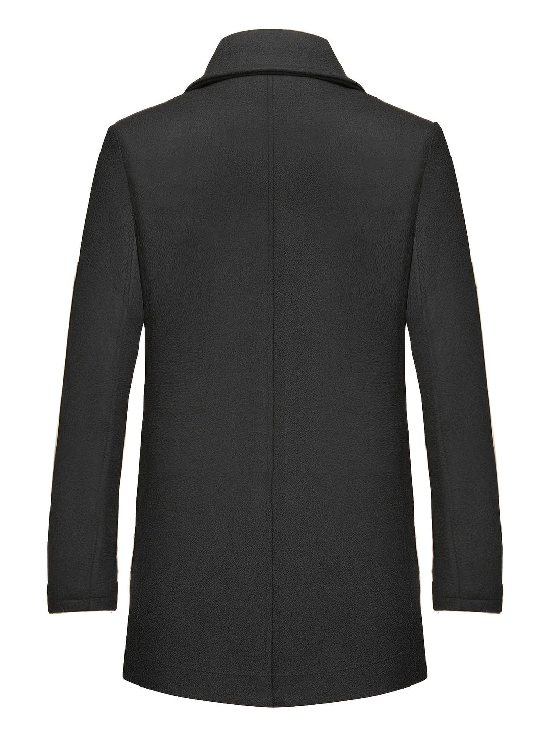 Dopasowany Single-Breasted Overcoat