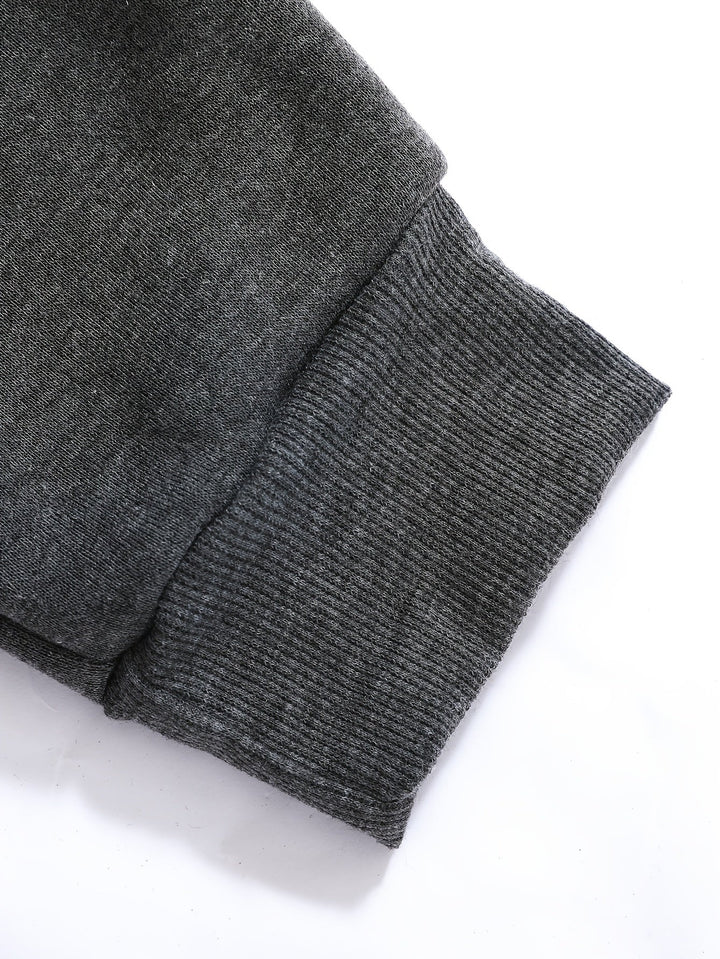 Klasyczny Raglan bluza z okrągłym dekoltem