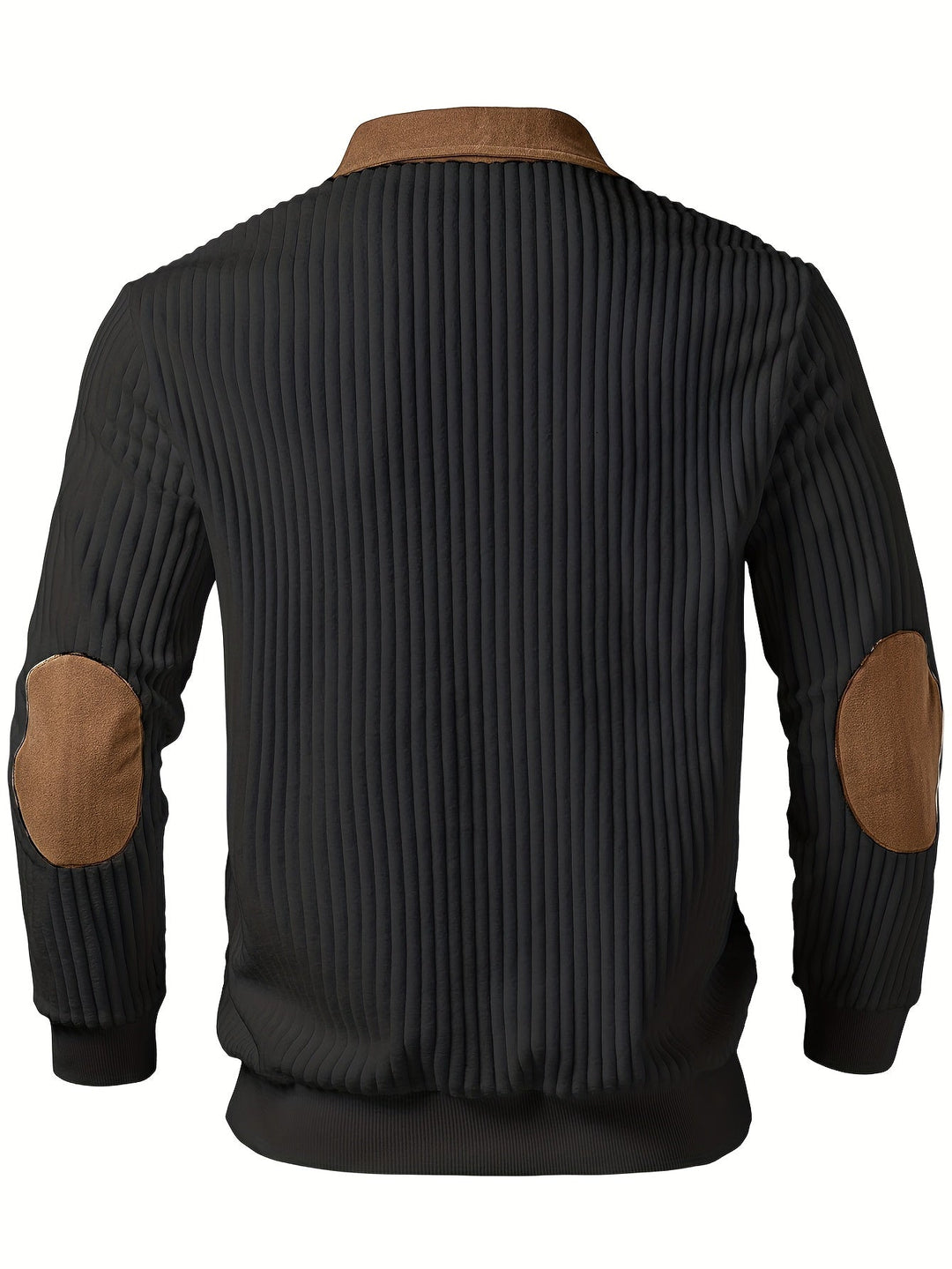Two-Tone zamek 1/4 sweter