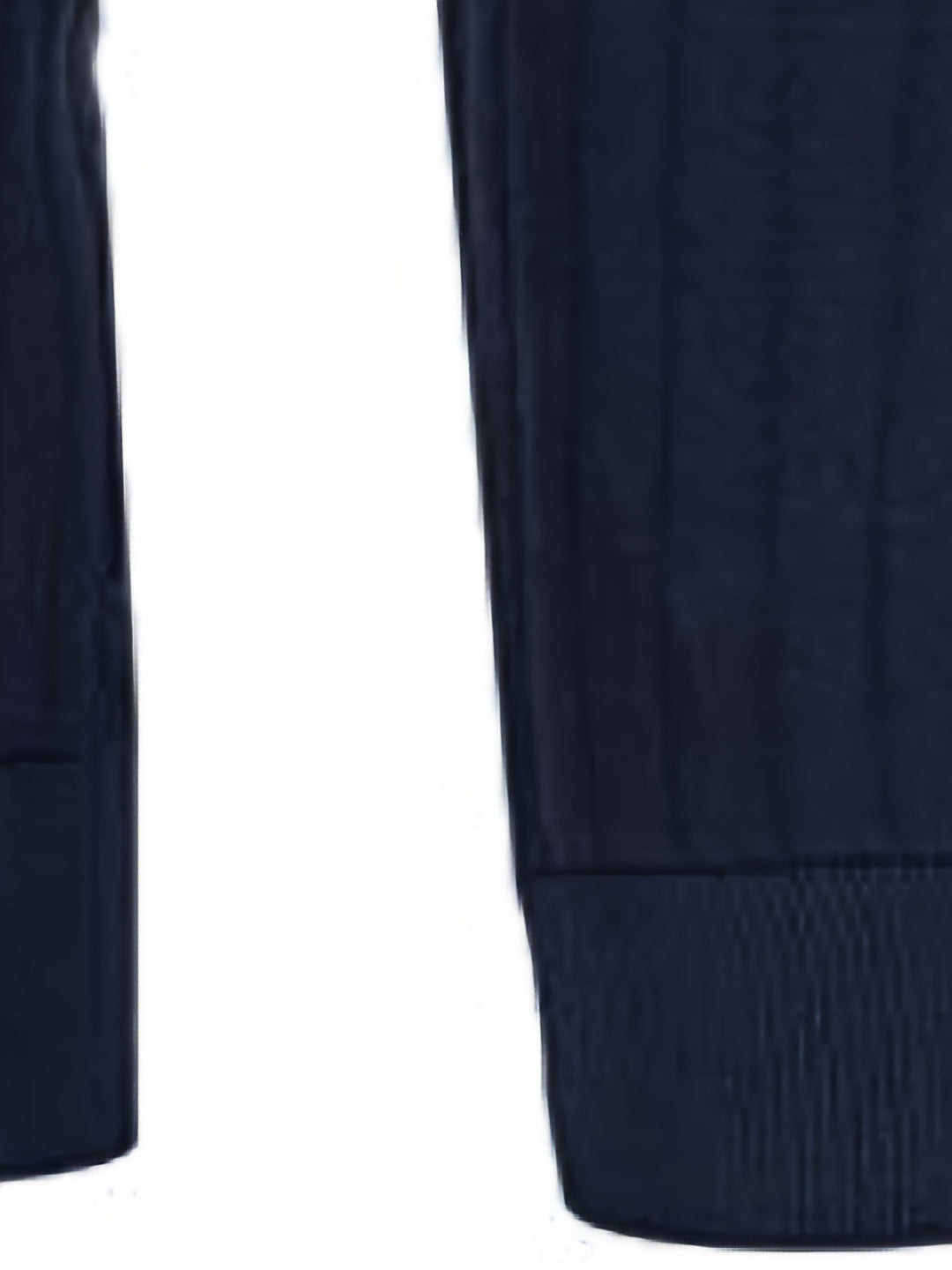 Prążkowany zamek 1/4 sweter