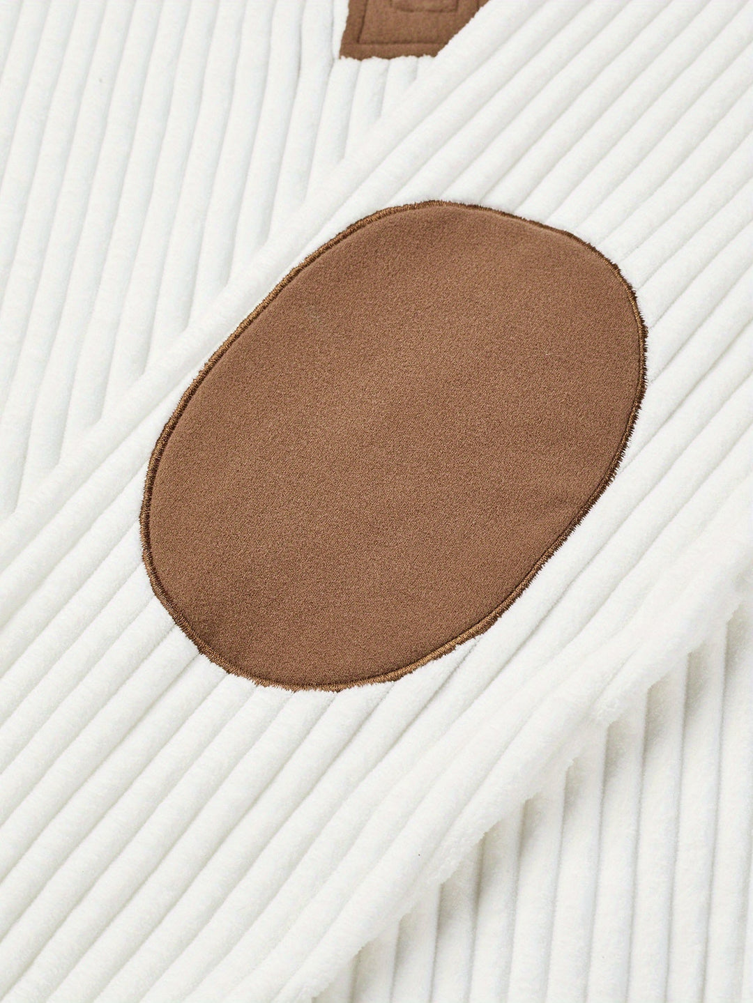 Two-Tone zamek 1/4 sweter
