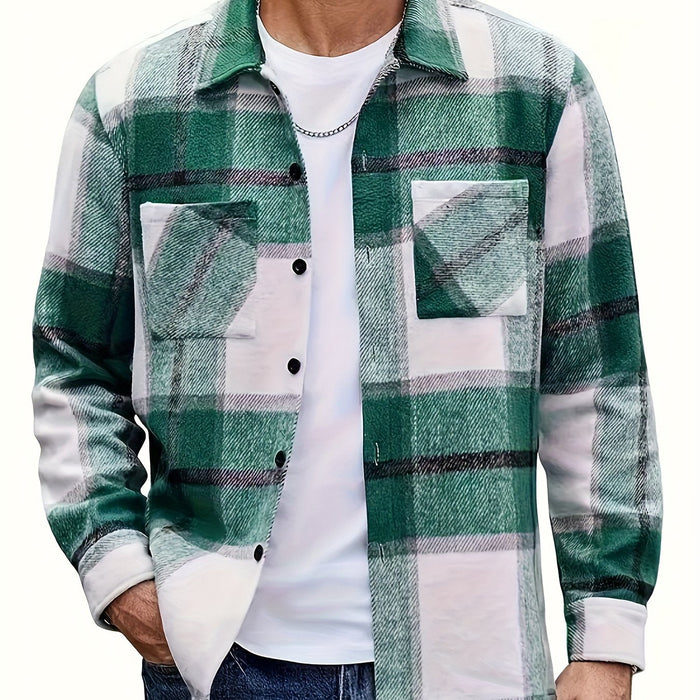 Solidny Check Overshirt
