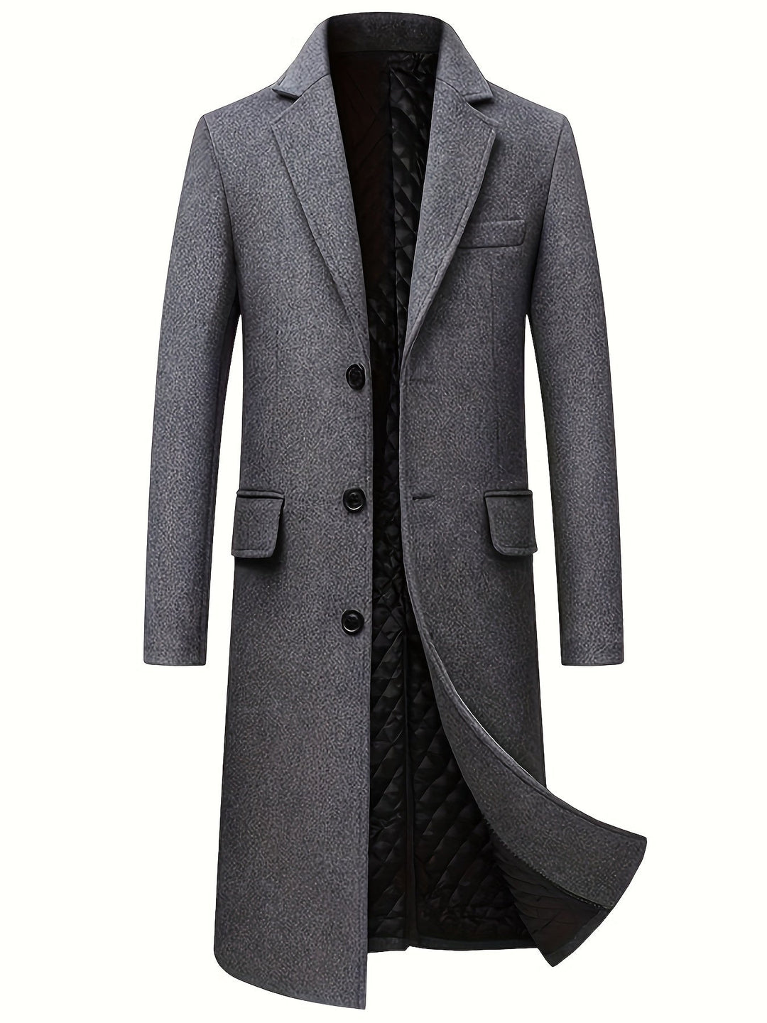 Elegancki długi Overcoat
