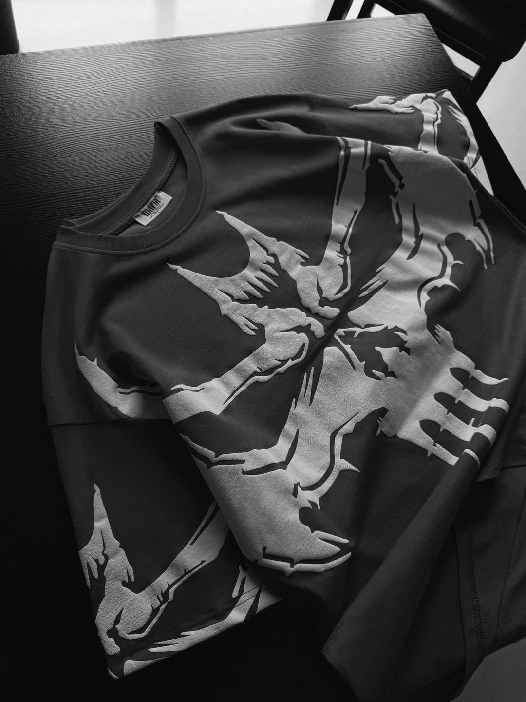 Koszulka Oversize Ghost - Antracyt