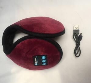 Pluszowe nauszniki ze słuchawkami Bluetooth