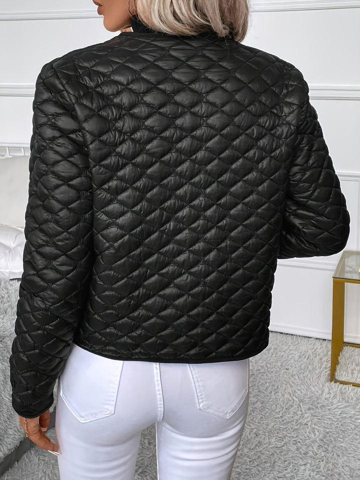 Pikowany Diamond-Stitch kurtka