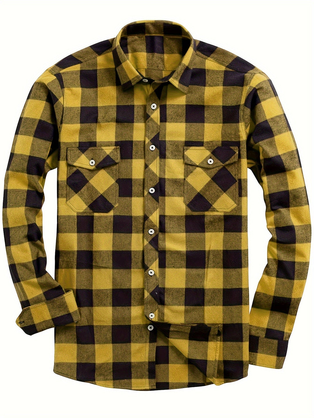 Klasyczny w kratę Flannel koszula