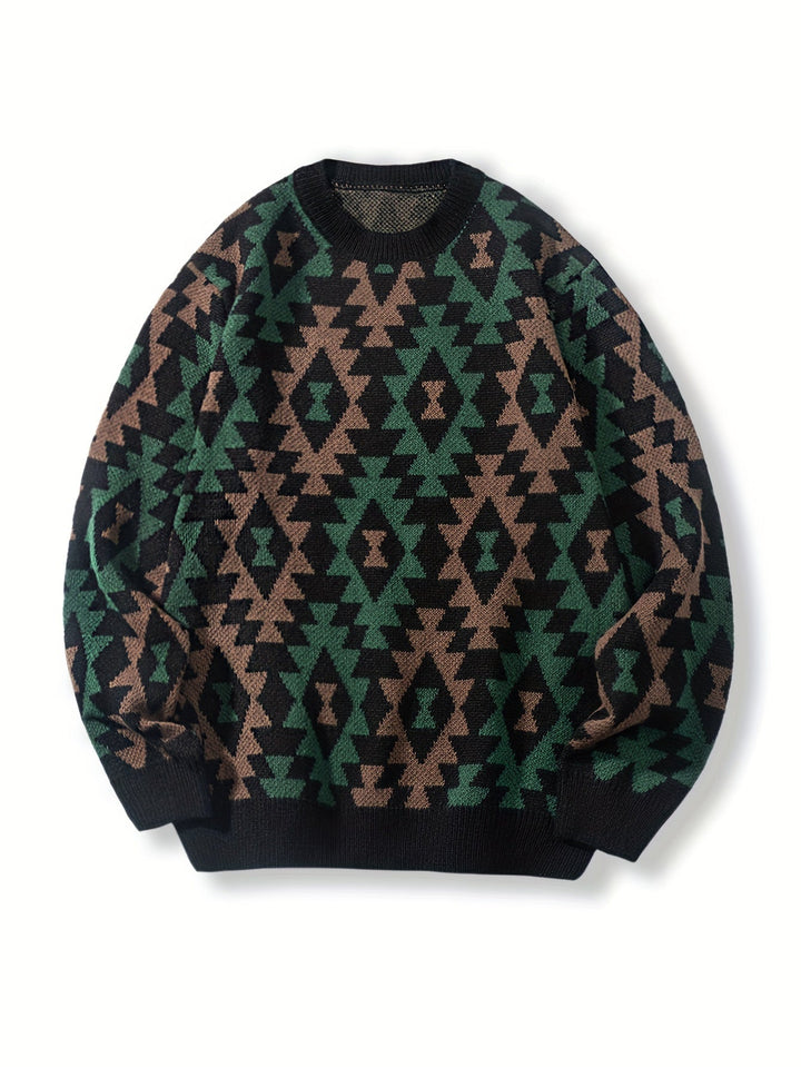 Tradycyjny wzór sweter