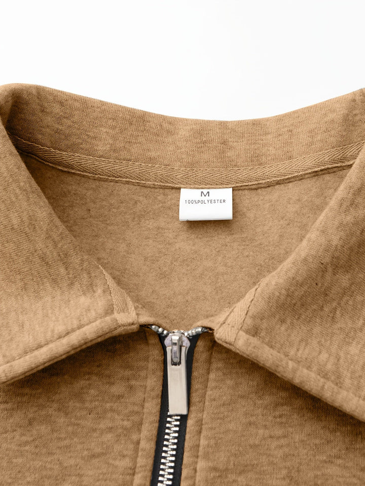 Elegancki zamek 1/2 sweter