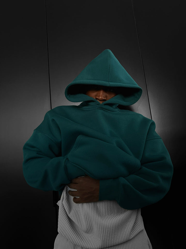 Oversize Basic Hoodie - Morska Moszcz