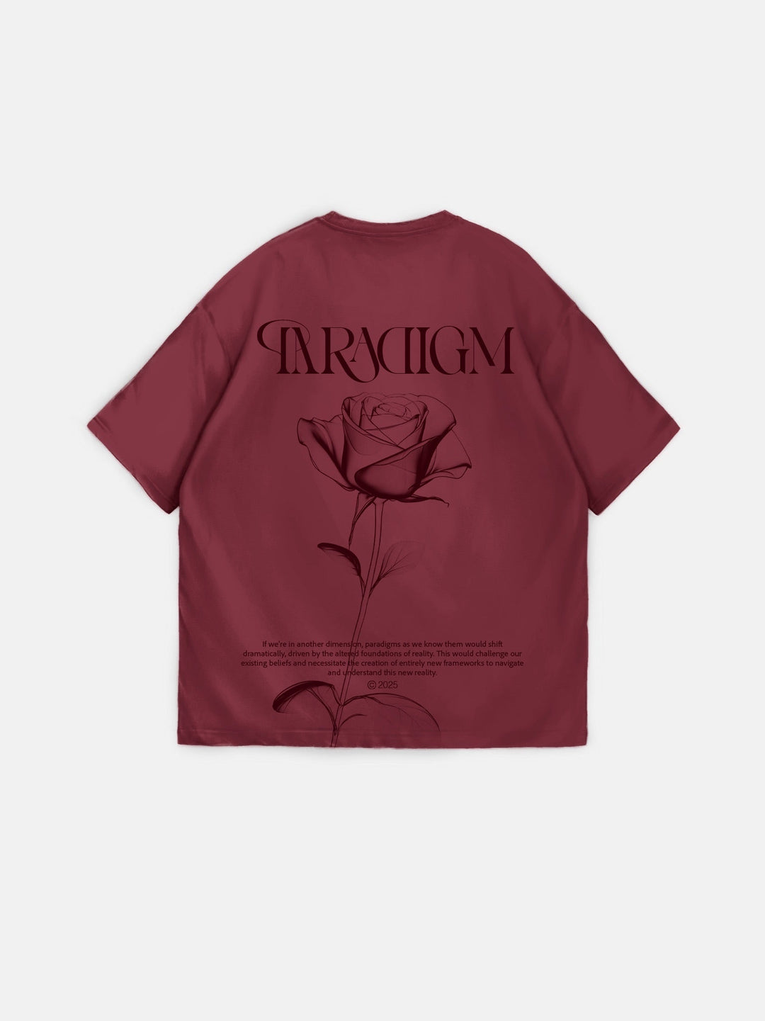 T-shirt Oversize Paradigm - Port Royale