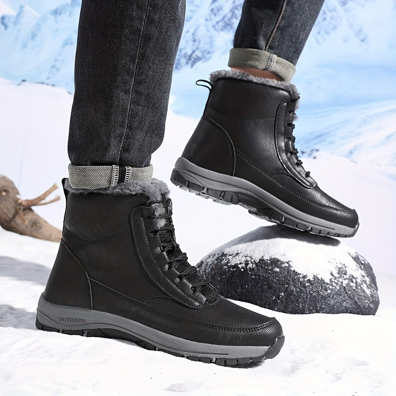 Ciepły-Lined zimowy Trail buty