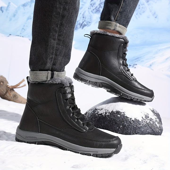 Ciepły-Lined zimowy Trail buty