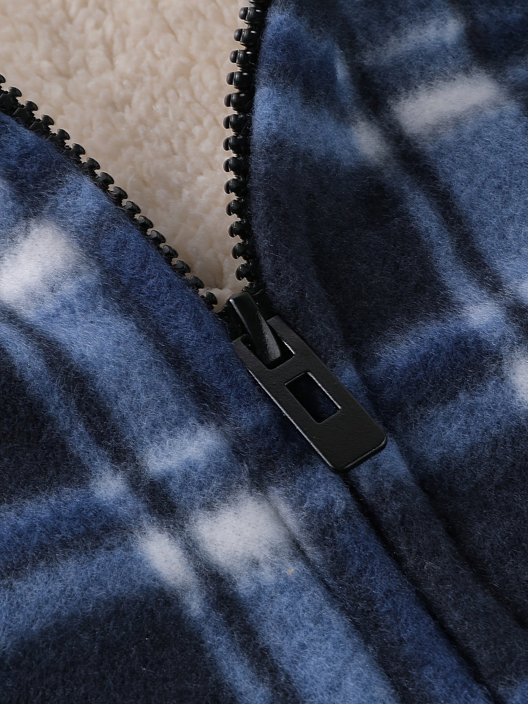 Przytulny z kapturem Zip-Up kurtka