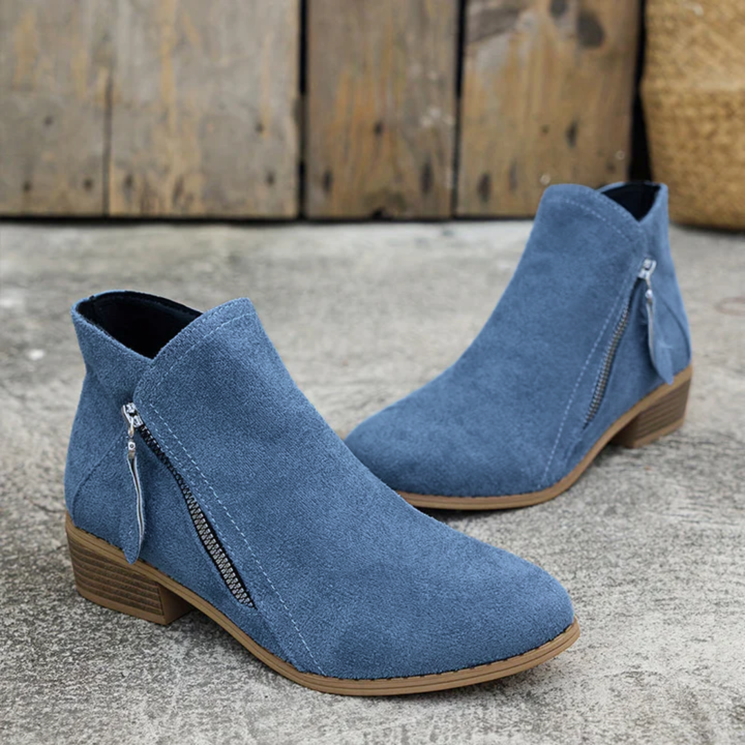 Elegancki wygodny Zipper buty