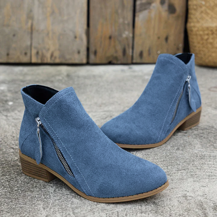 Elegancki wygodny Zipper buty