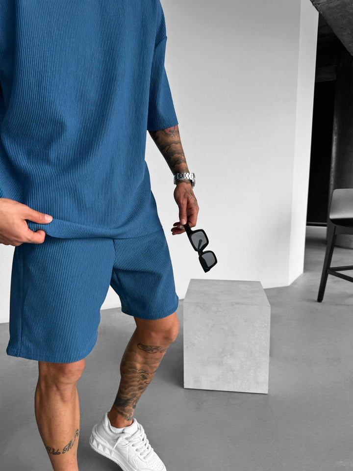 Oversize Cord Tee - Indygo