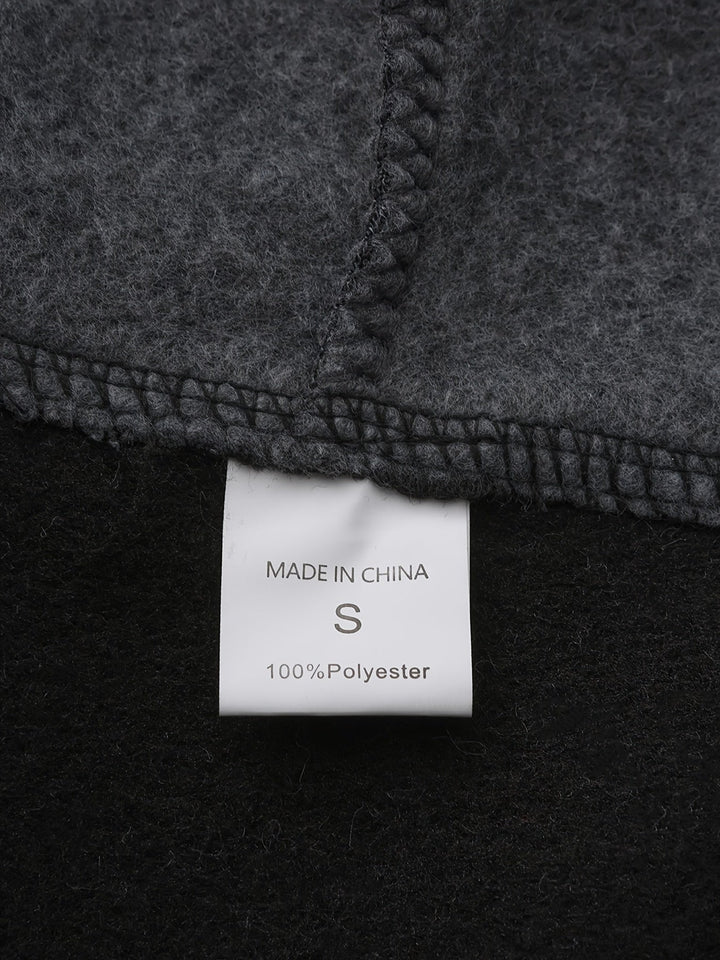 Blok kolorystyczny Zip-Up bluza z kapturem
