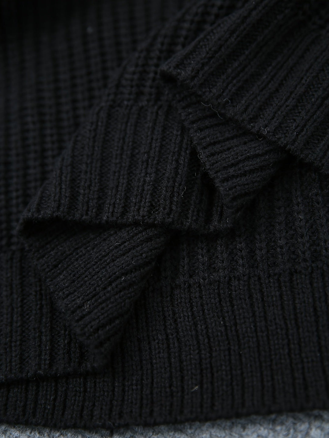 Swobodny Half-sweter z golfem sukienka