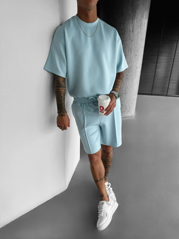 Koszulka Diver Regular Fit - Babyblue