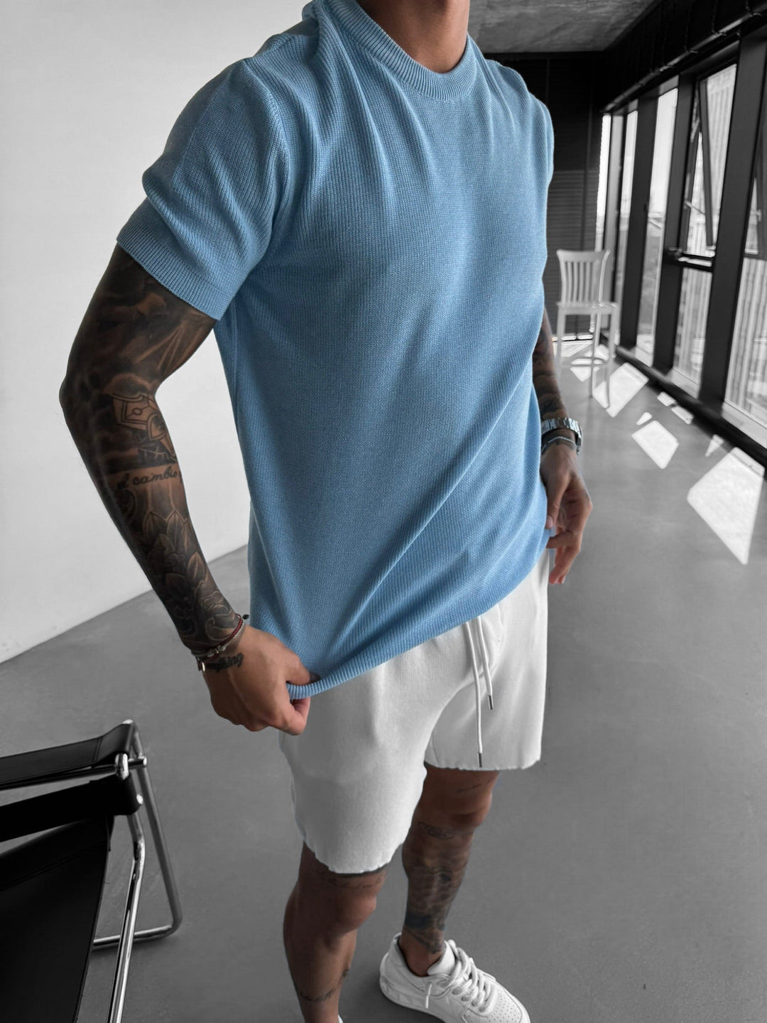 Oversize T-Shirt - Babyblue