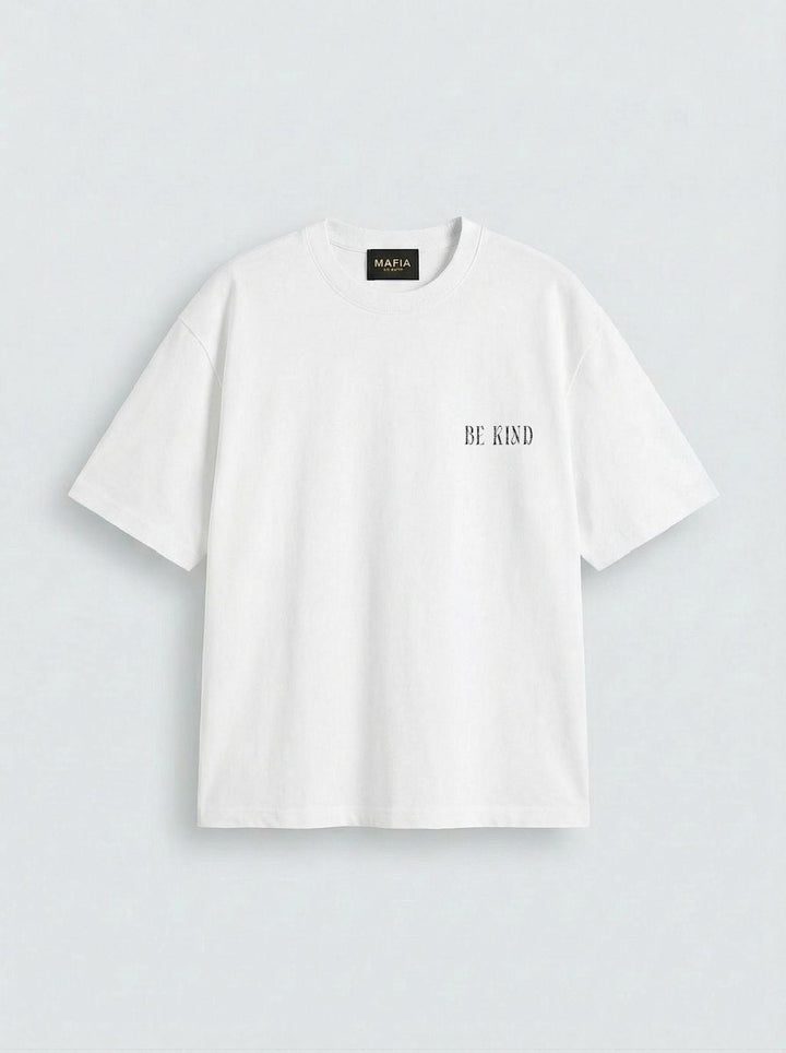 Oversize Be Kind T-shirt - Ecru