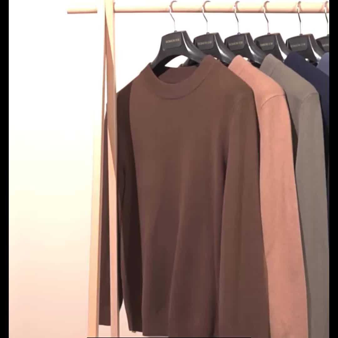 Elegancki półgolf sweter