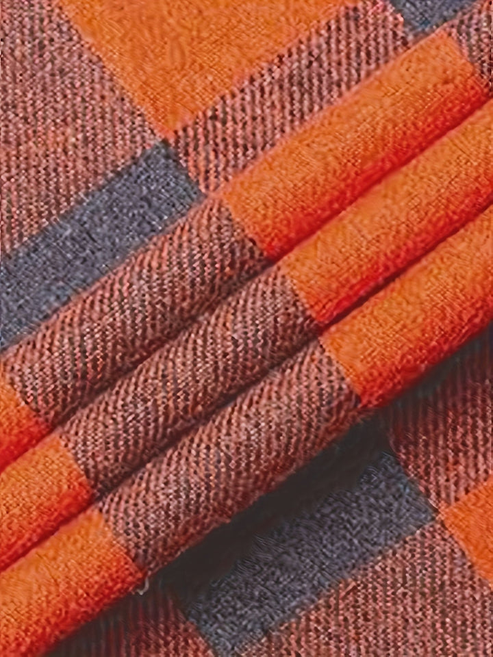 Klasyczny w kratę Flannel koszula