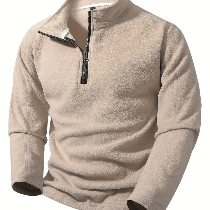 Zamek 1/2 stójka sweter