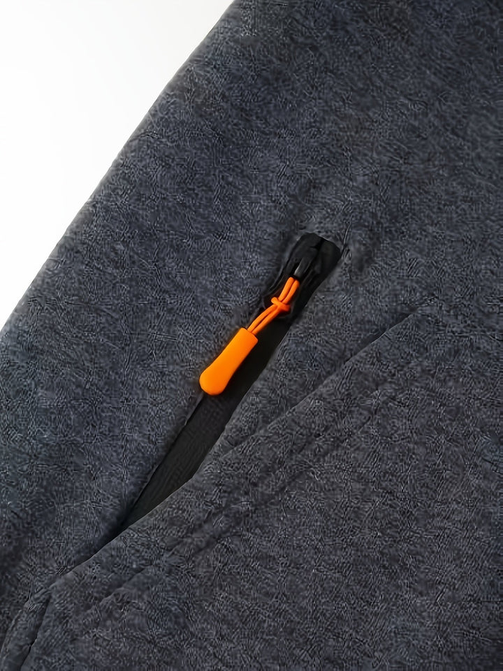 Codzienny Zip-Up bluza z kapturem