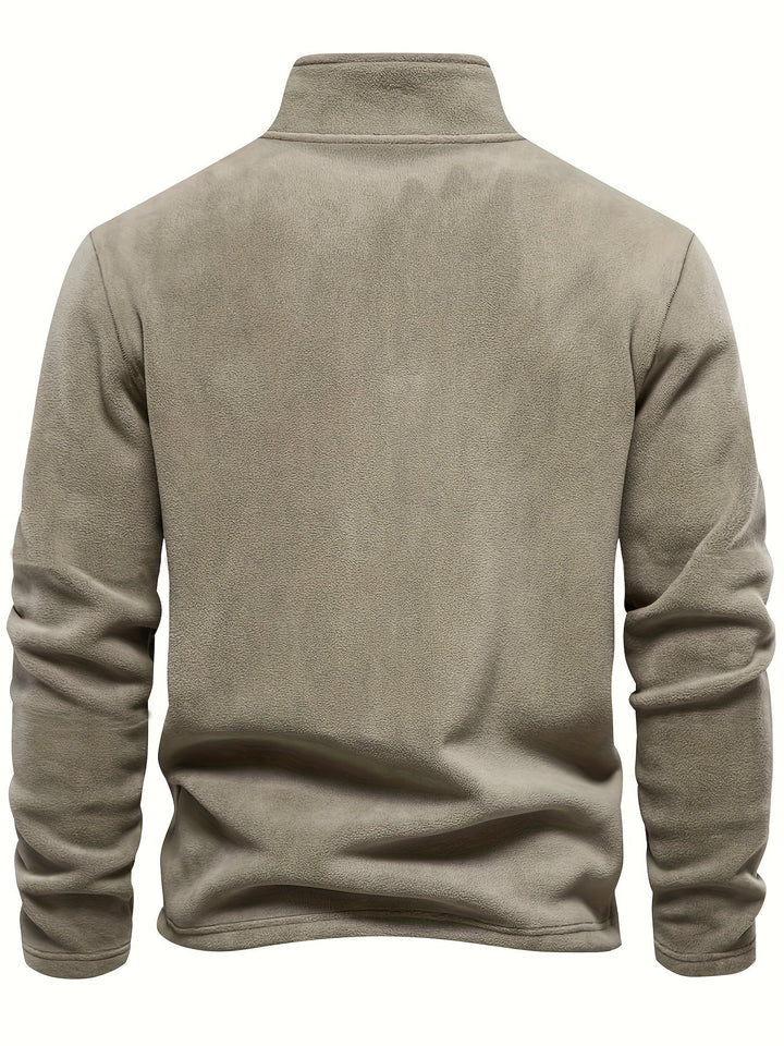 Zamek 1/2 stójka sweter