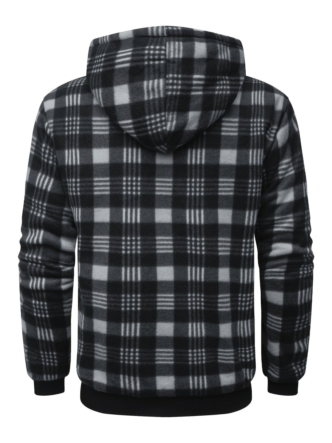 Przytulny z kapturem Zip-Up kurtka