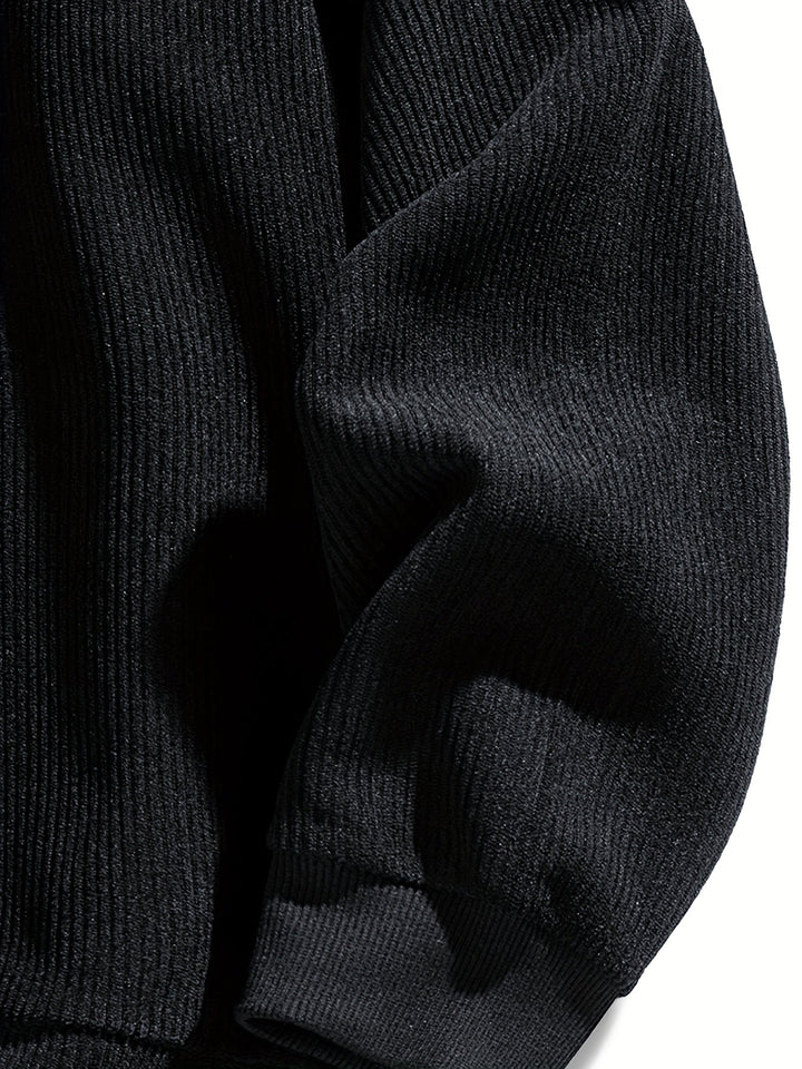 Layered okrągły dekolt bluza