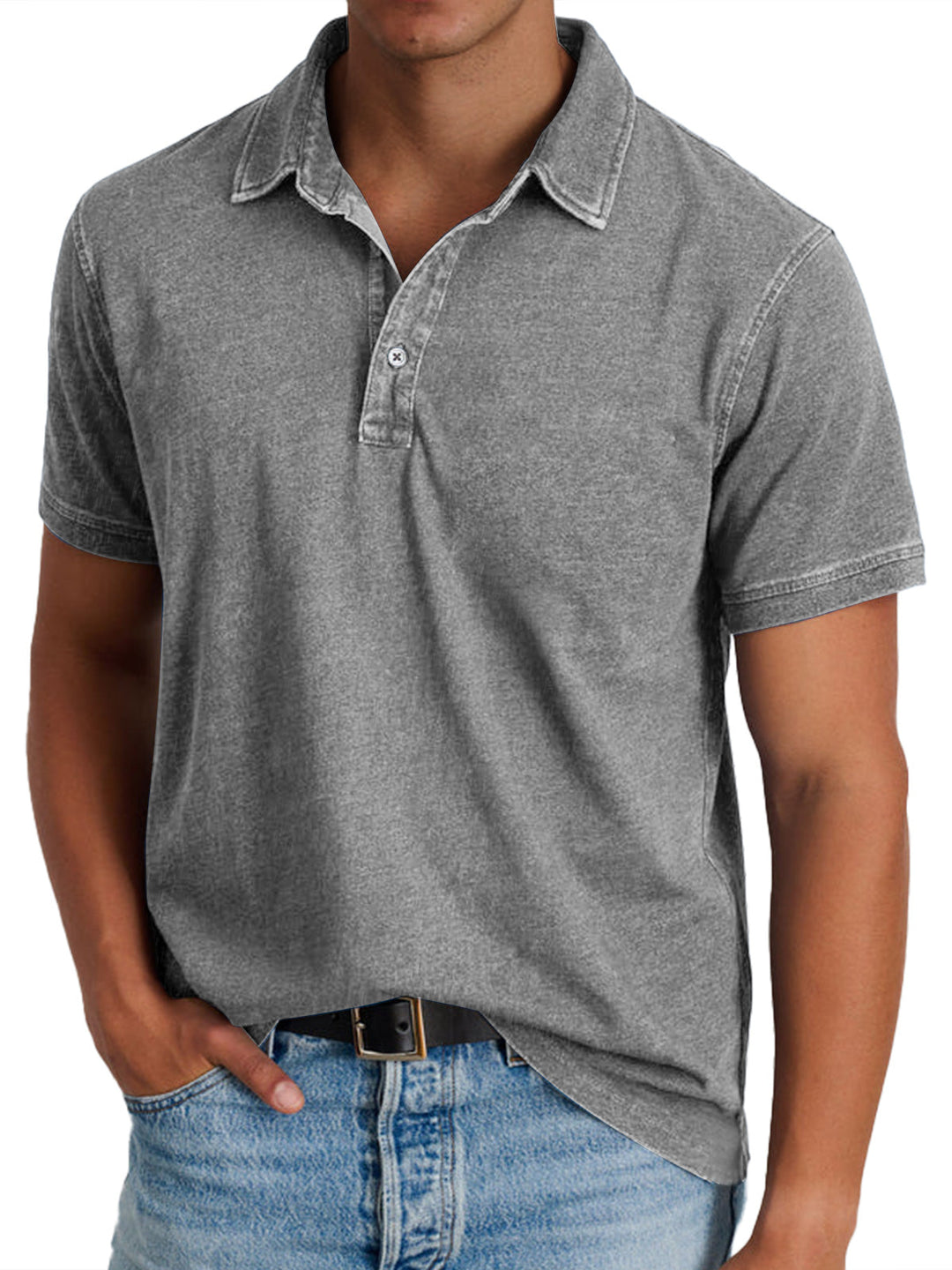 Elegancki tradycyjny koszulka polo