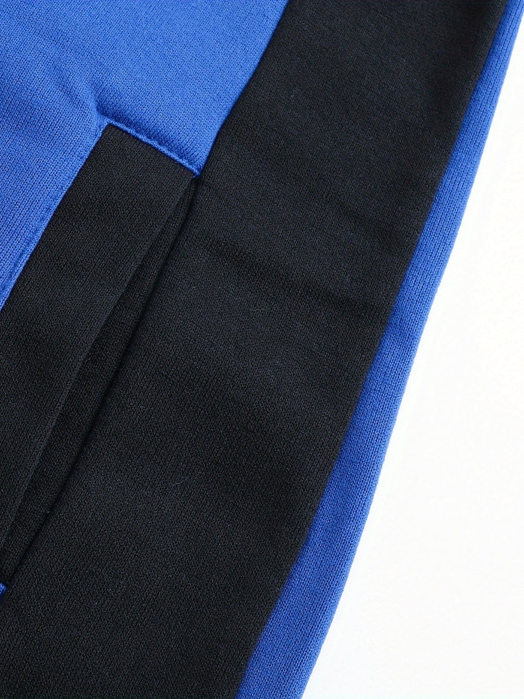Blok kolorystyczny Zip-Up z kapturem kurtka