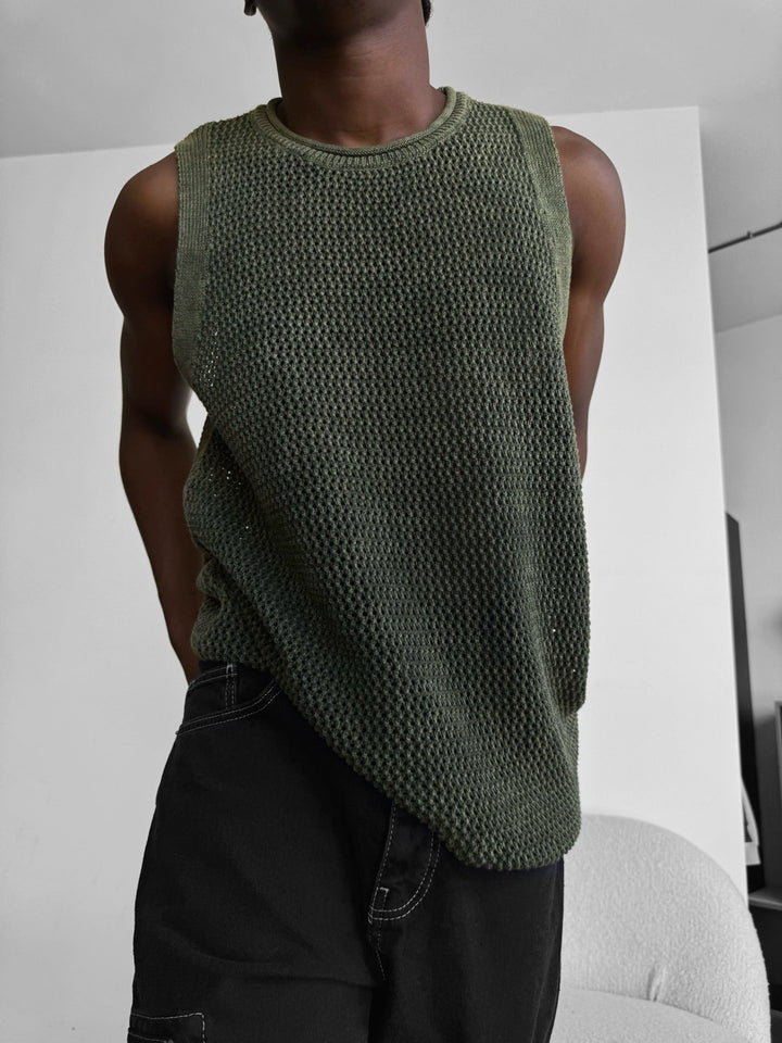 Oversize Prany Top - Khaki
