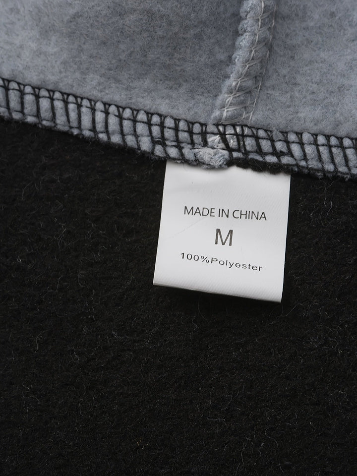 Blok kolorystyczny Zip-Up bluza z kapturem