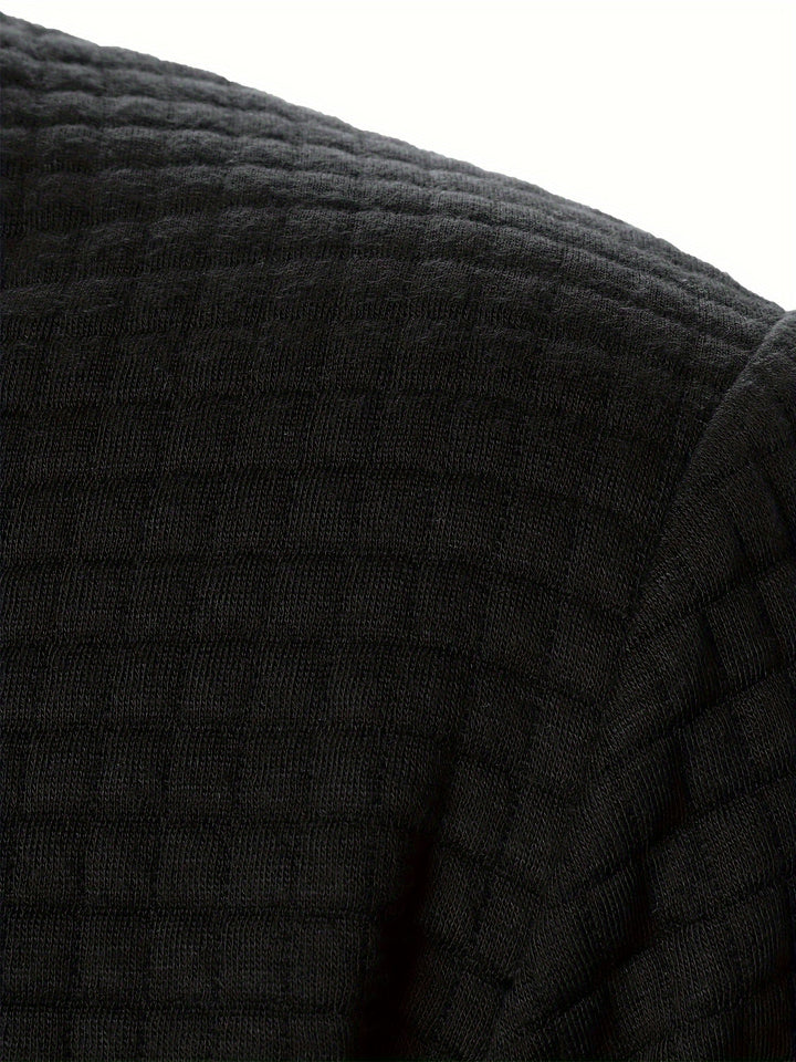 Fakturowany Zip-Up Bomber kurtka