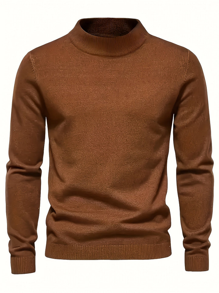Elegancki półgolf sweter