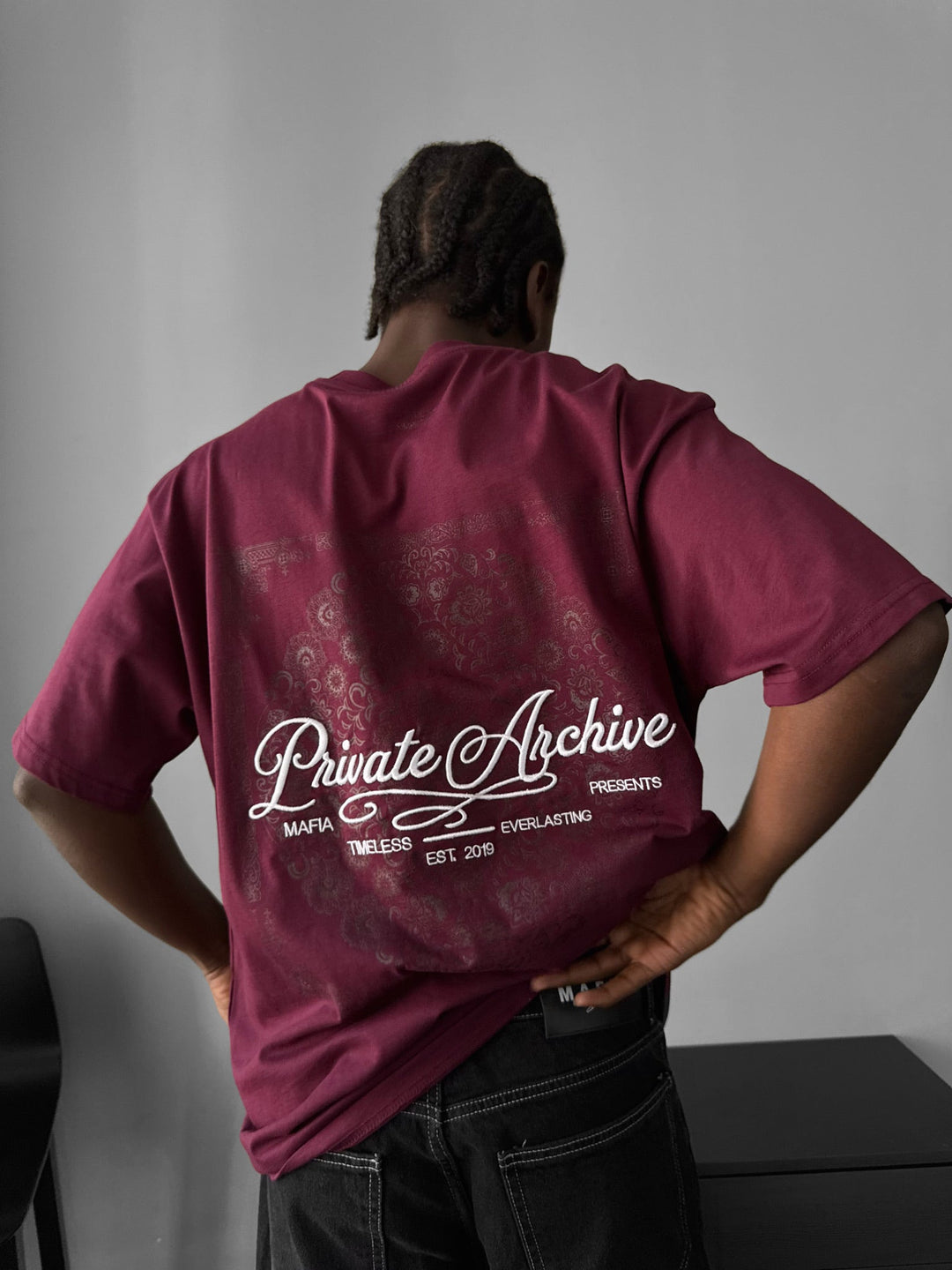 T-shirt Oversize Private Archive - Port Royale