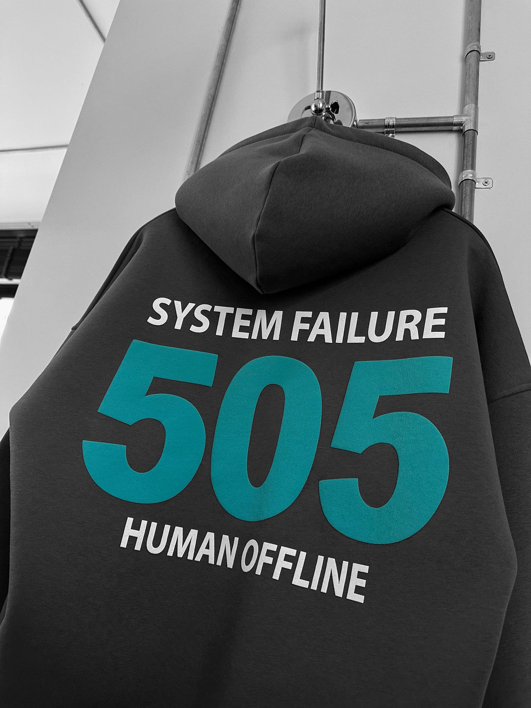Hoodie Oversize 505 - Antracyt