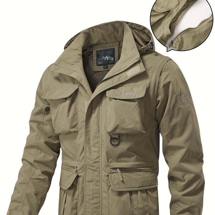 Solidny Multi-Pocket Cargo kurtka
