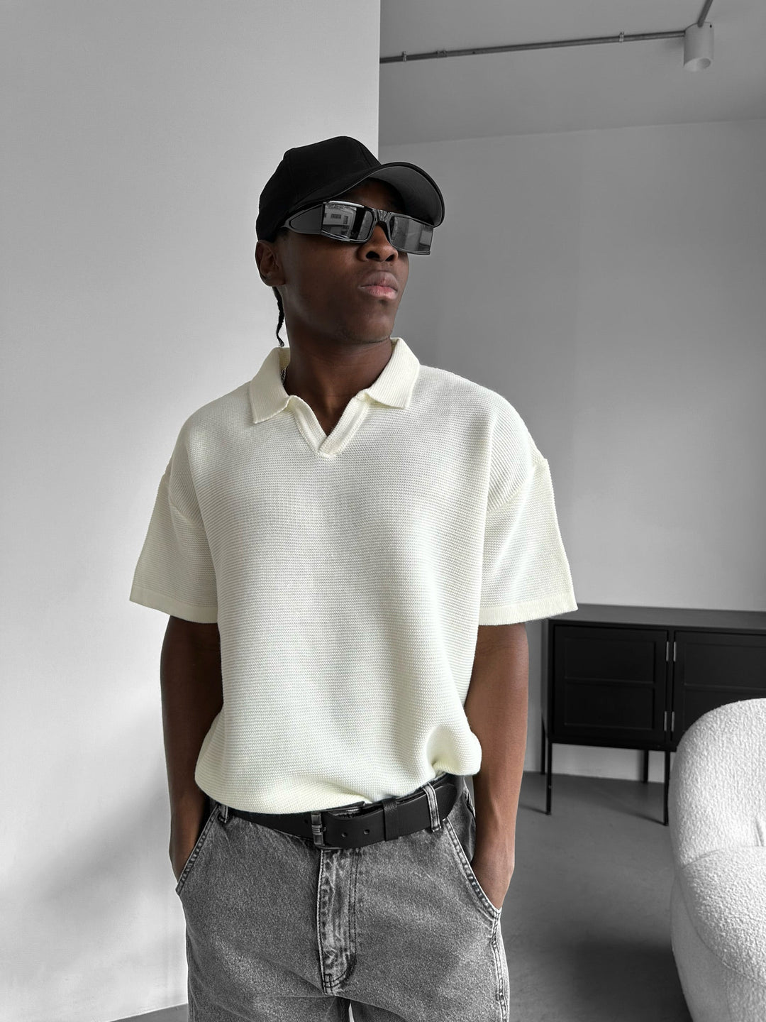 T-shirt z oversize&