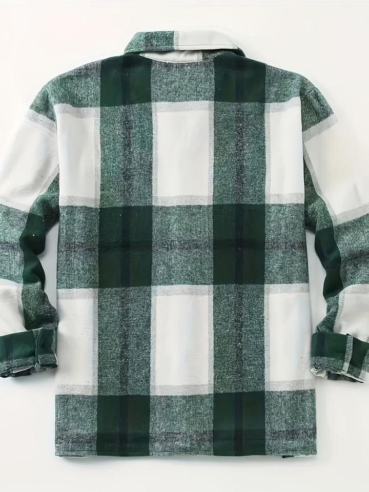 Solidny Check Overshirt