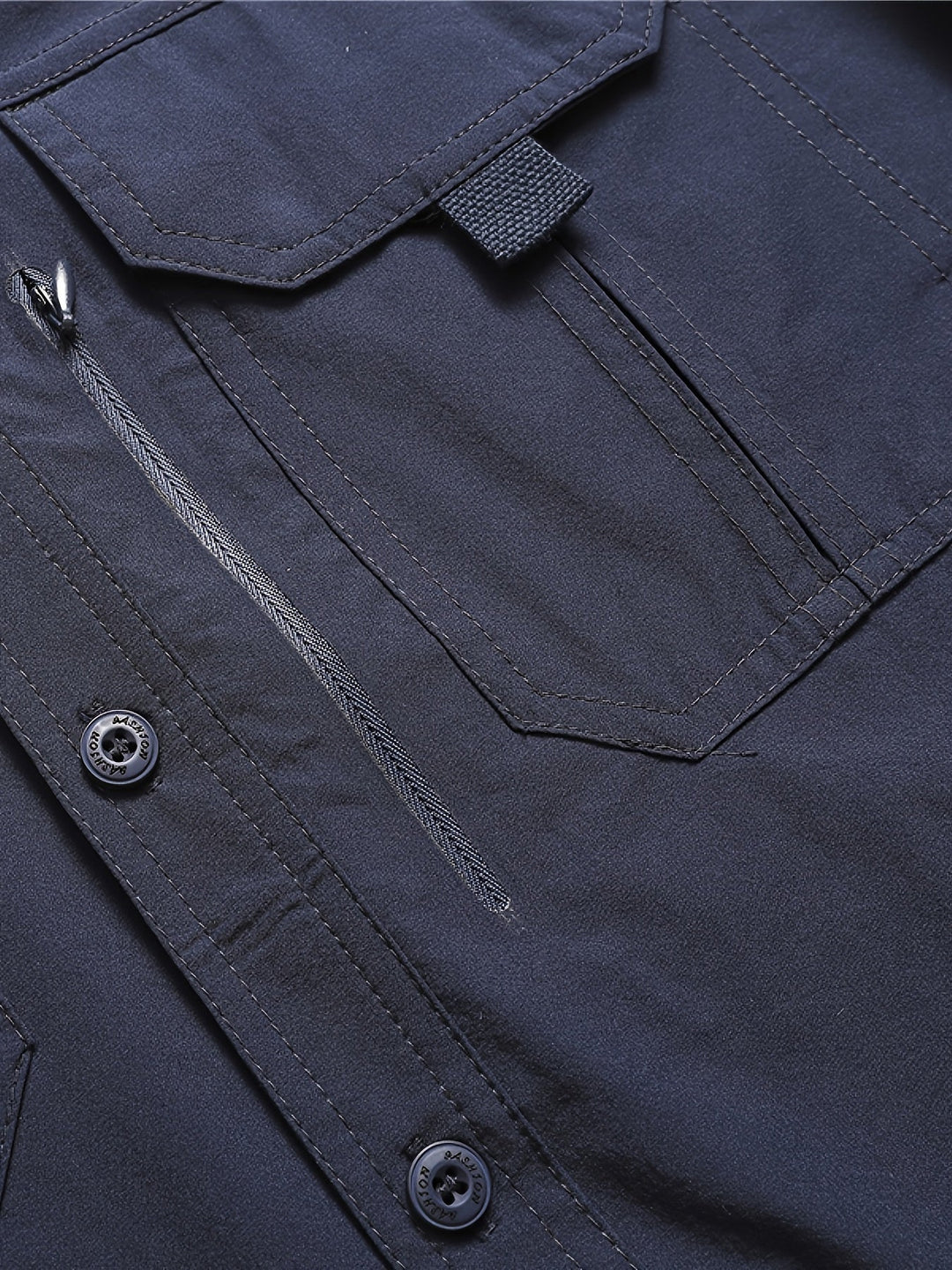 Solidny Multi-Pocket Cargo koszula