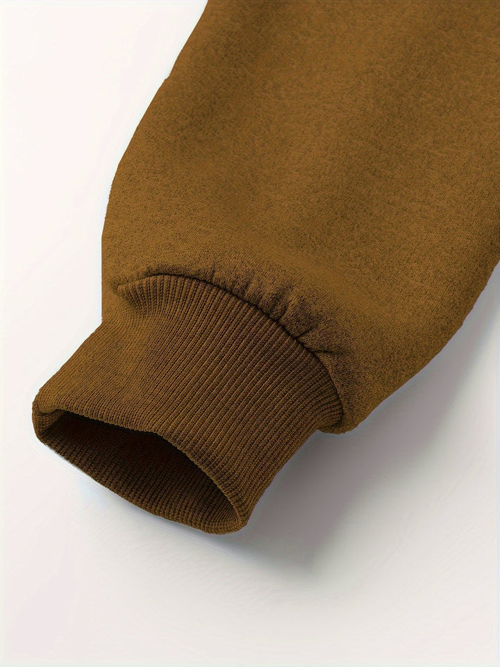 Przytulny z kapturem Zip-Up kurtka