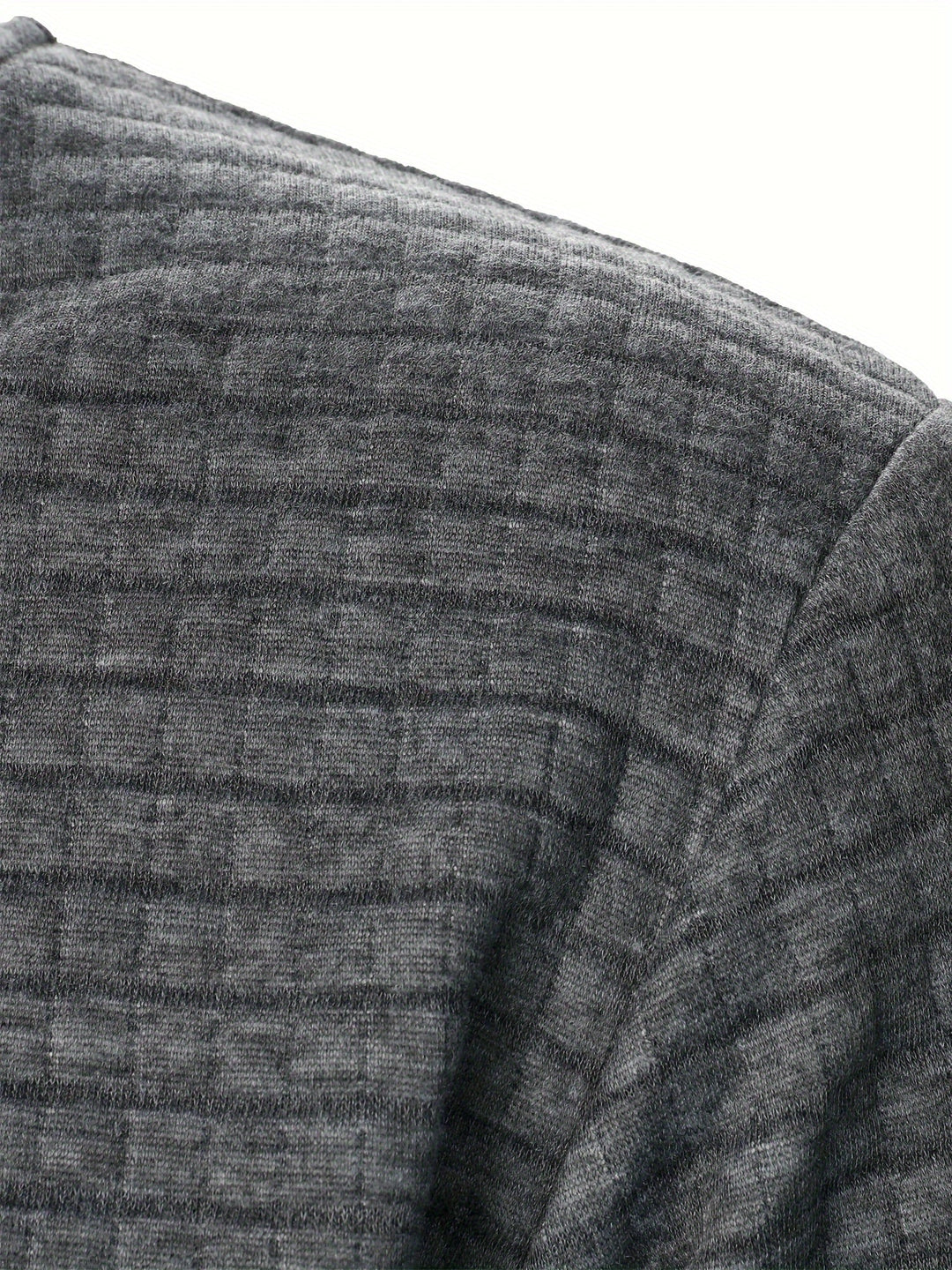 Fakturowany Zip-Up Bomber kurtka