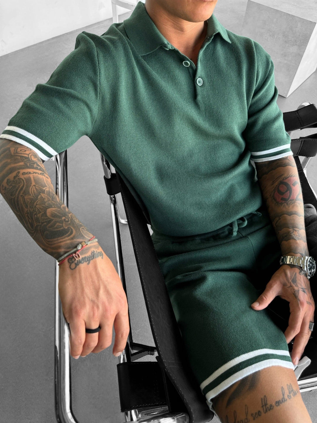 T-shirt Regular Fit - Ciemny Las