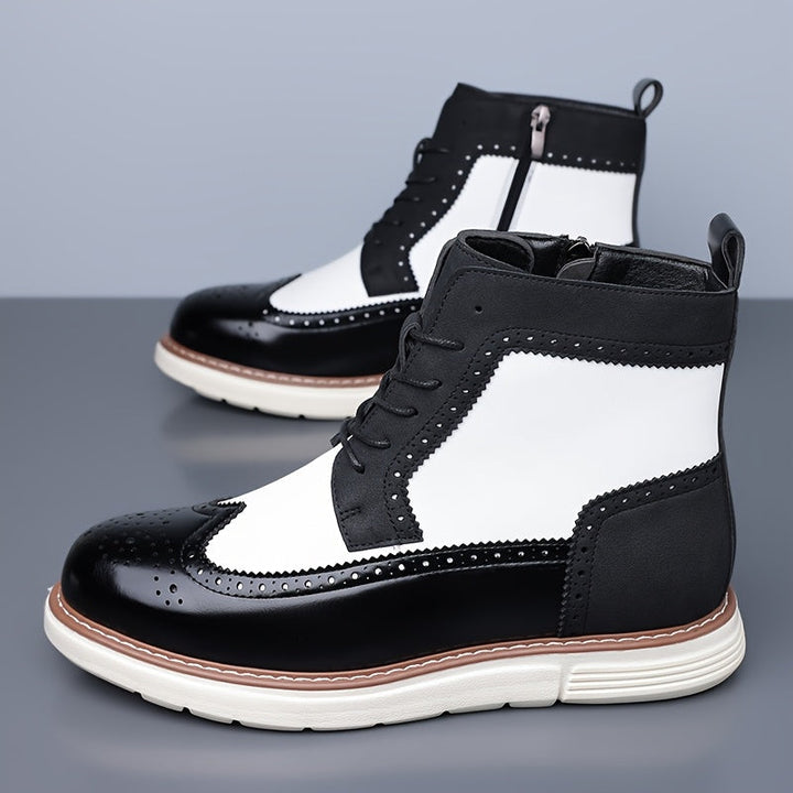 Elegancki wingtip botki